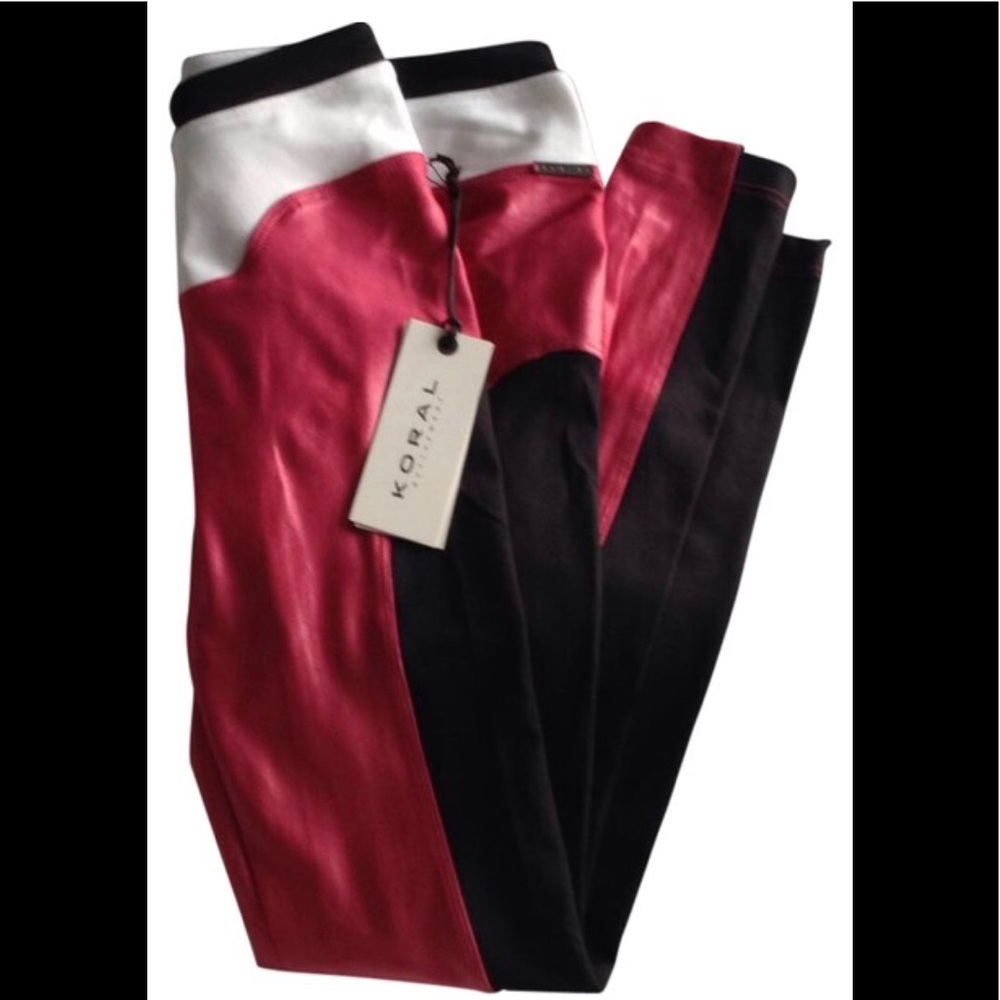 Koral Activewear. Pink Contour Legging